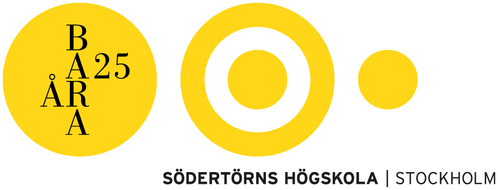 Södertörns högskola 25 års-logotype